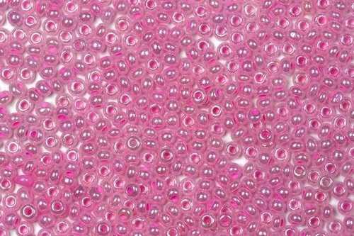 Preciosa Ornela Czech Glass Seed Beads 11/0 Light Pink Pearl (37175)
